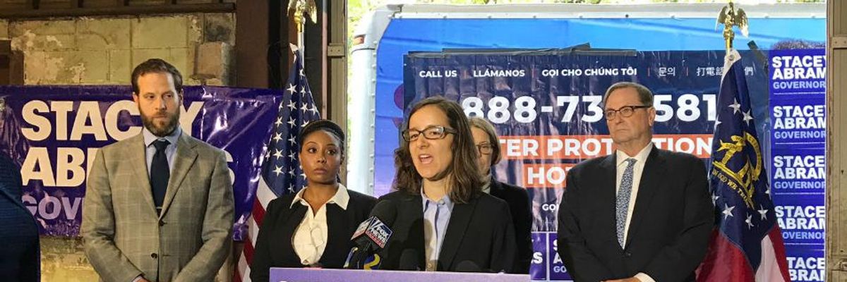 Voter Suppression Accomplished, Georgia Republican Brian Kemp 'Flees the Scene of the Crime' With Resignation