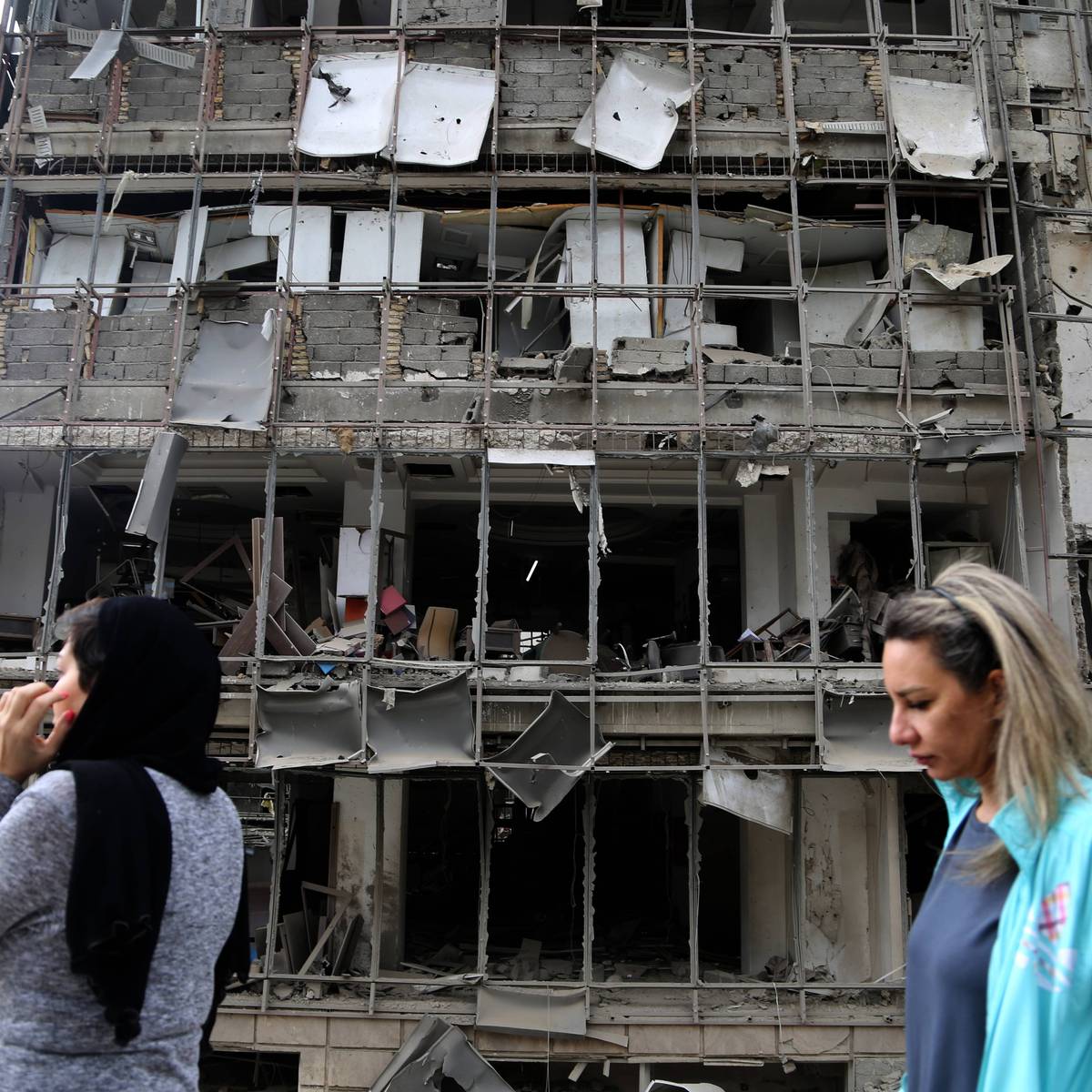 Joint US-Israeli attacks damage Gandi Hospital in Tehran