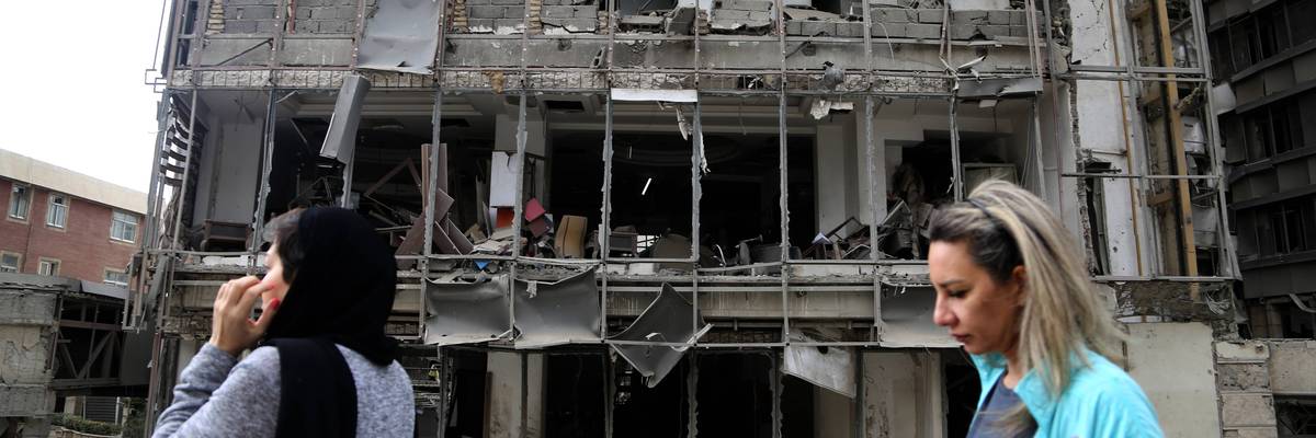 Joint US-Israeli attacks damage Gandi Hospital in Tehran