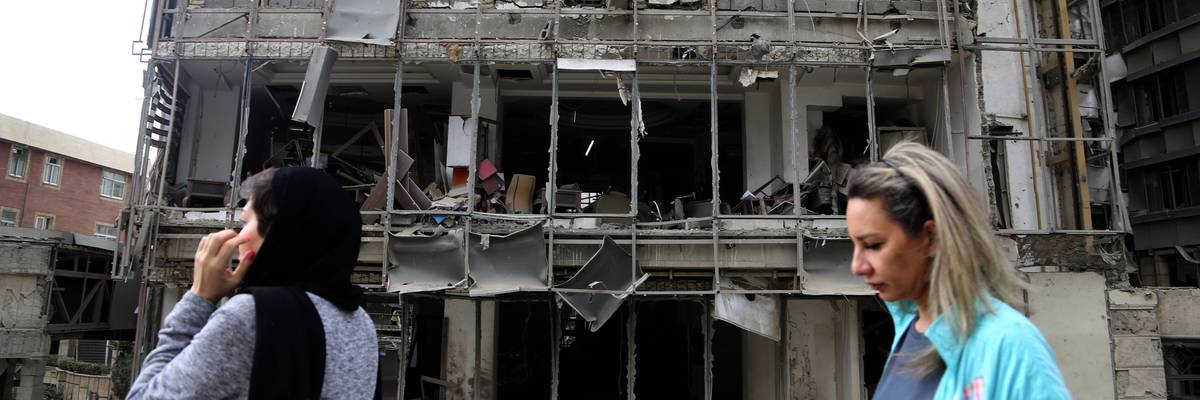 Joint US-Israeli attacks damage Gandi Hospital in Tehran