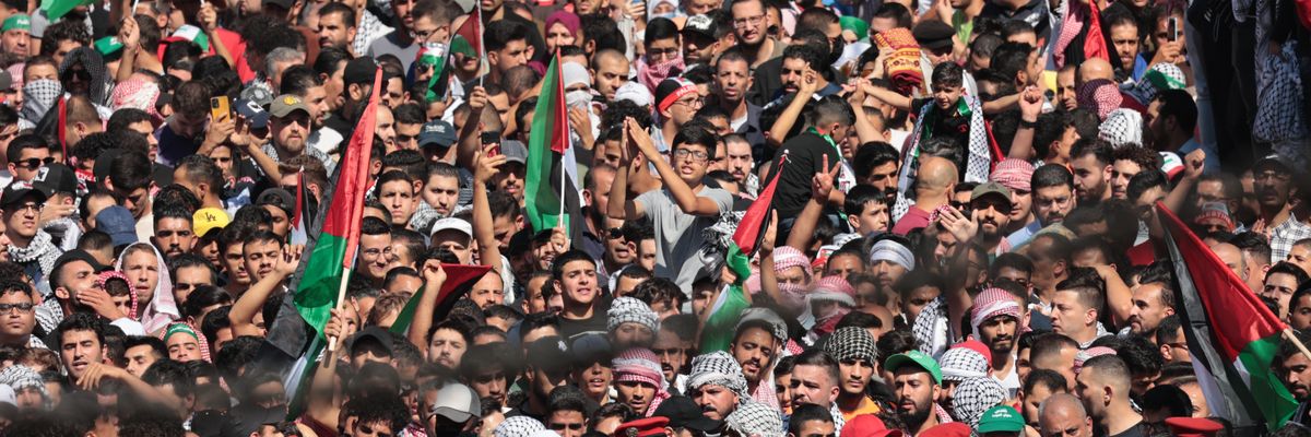 Jordanian protesters