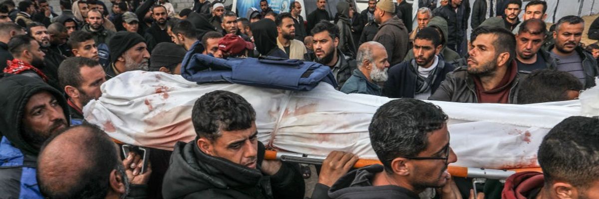 Journalist among 6 killed, 10 injured in fresh Israeli drone attack on charity in southern Gaza