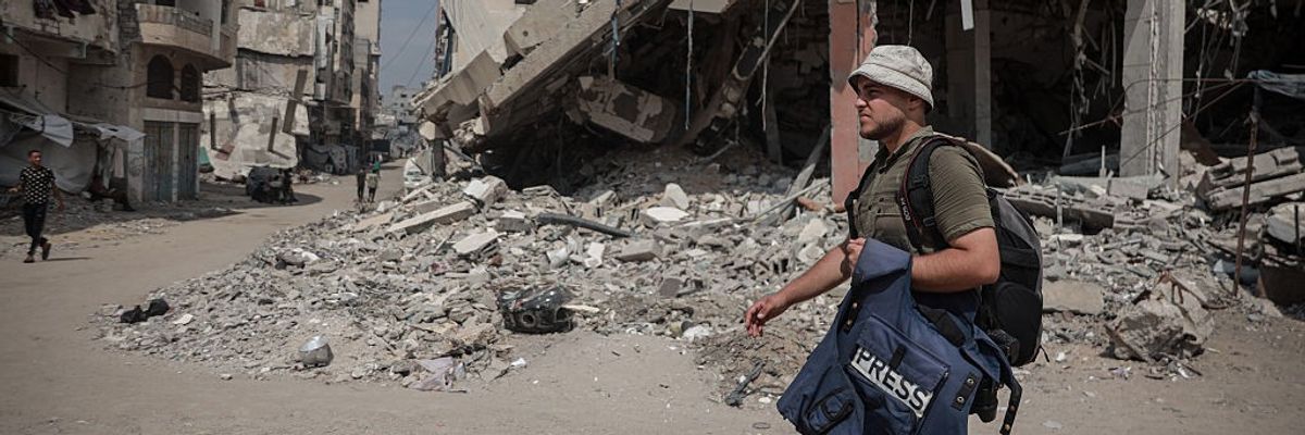 Journalists battling hunger in Gaza continue reporting on the humanitarian crisis