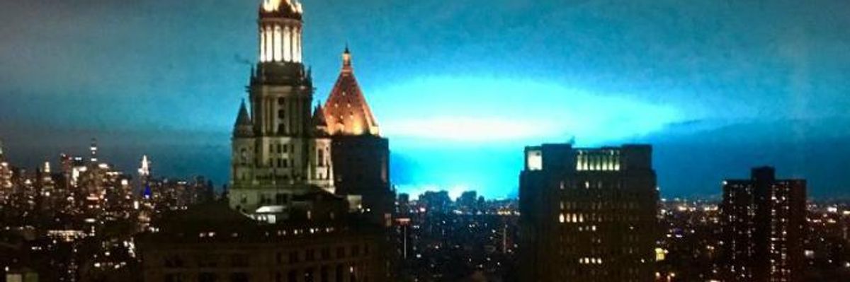 New York Power Plant Explosion Seen as Glowing Reminder of Dire Need to Ditch Fossil Fuels
