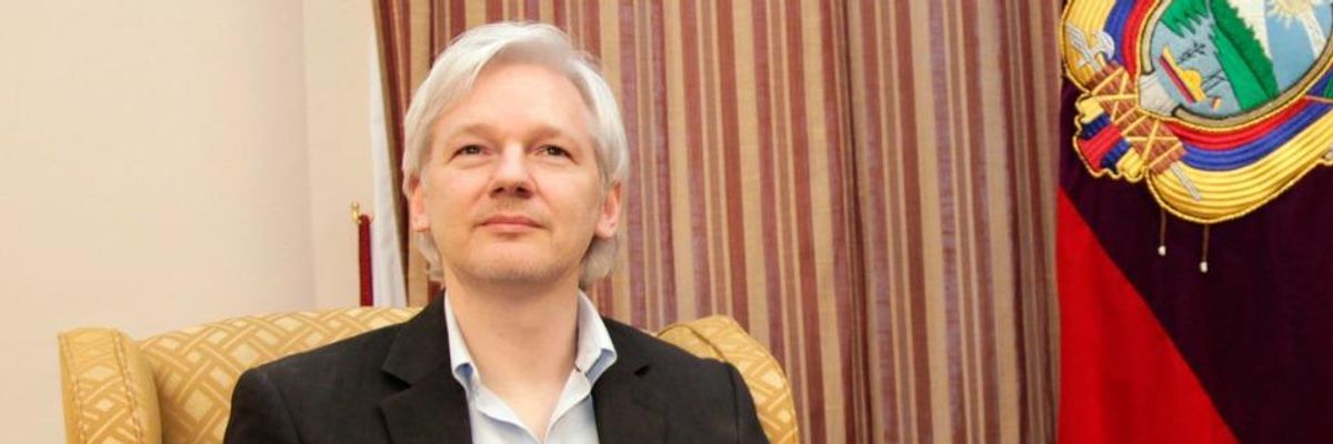 Google Acts Like Privatized NSA:  WikiLeaks' Julian Assange