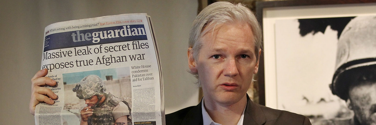 Julian Assange journalist