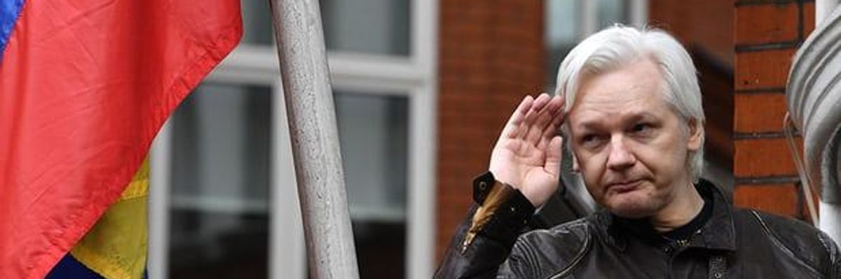 Saying Extradition Fears Not 'Reasonable,' UK Judge Refuses to Lift Arrest Warrant for Julian Assange