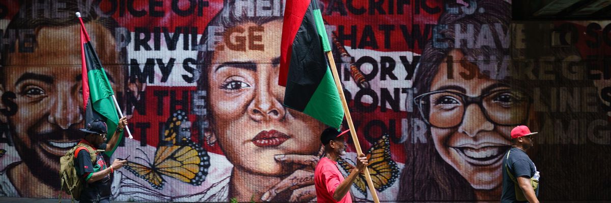 Juneteenth march in Atlanta