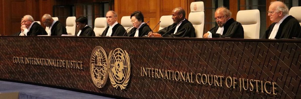 Jurists at the International Court of Justice