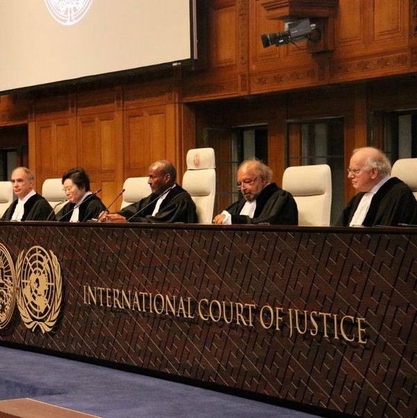 Jurists at the International Court of Justice