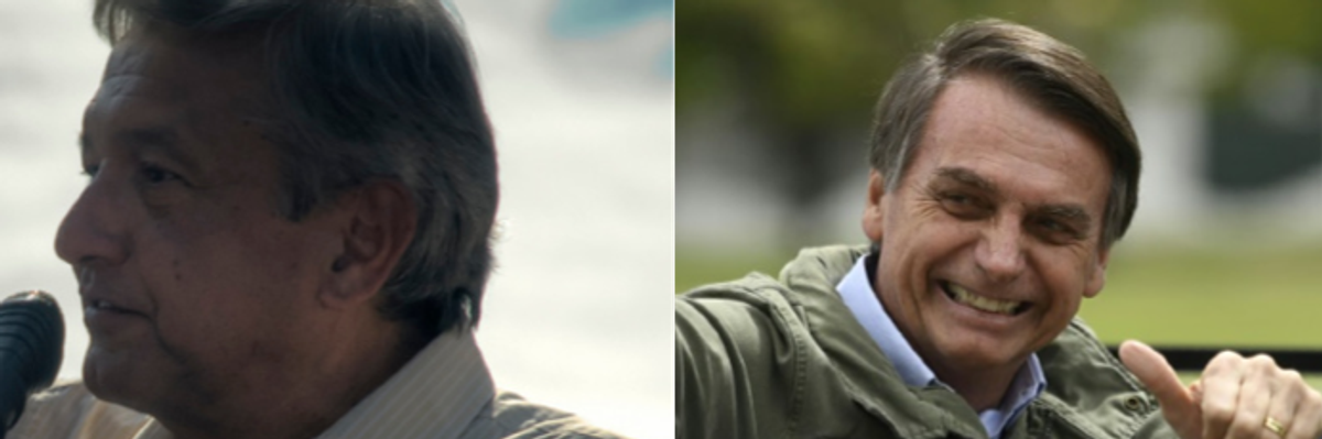 AMLO vs Bolso: Opposing Views on Development