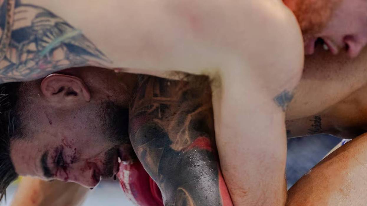 Justin Gaethje defeated Ilia Topuria in their White House UFC cage match.