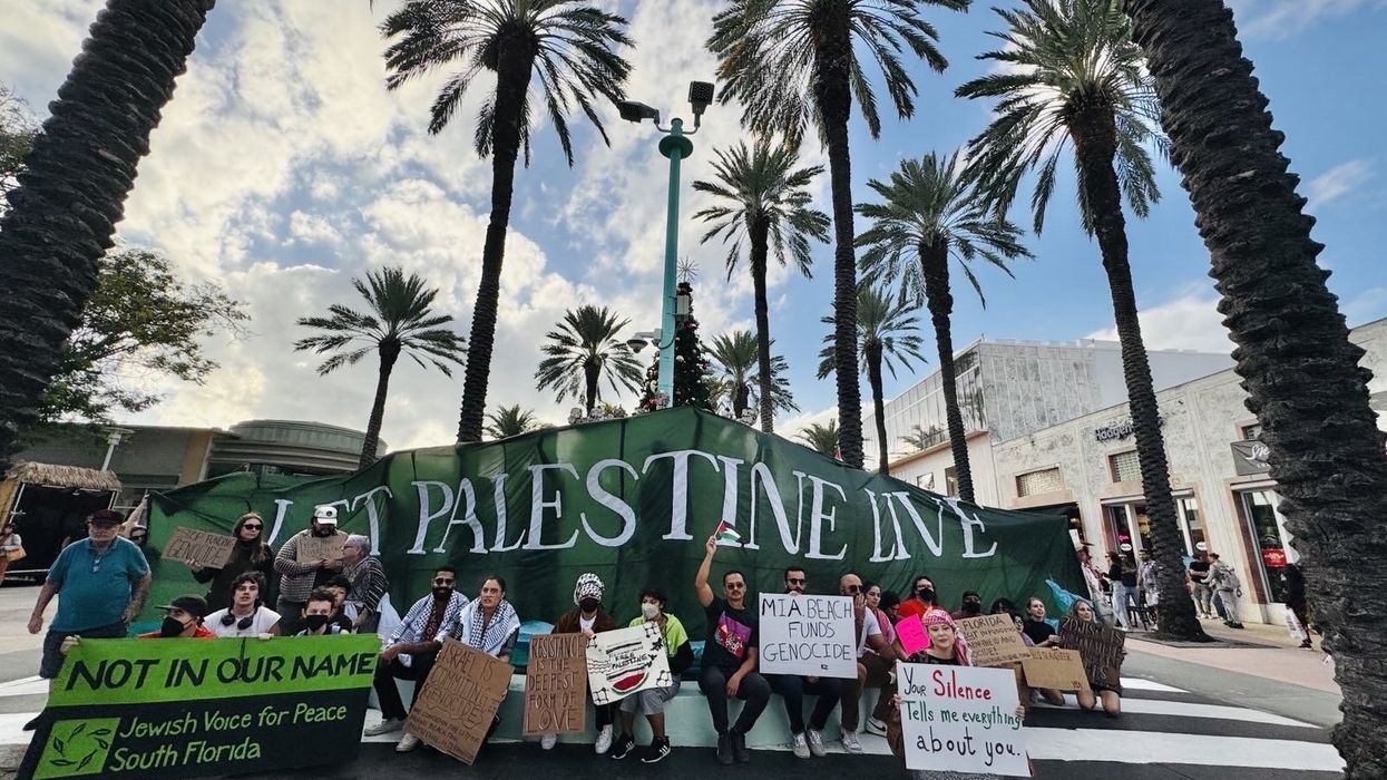 JVP South Florida protest.