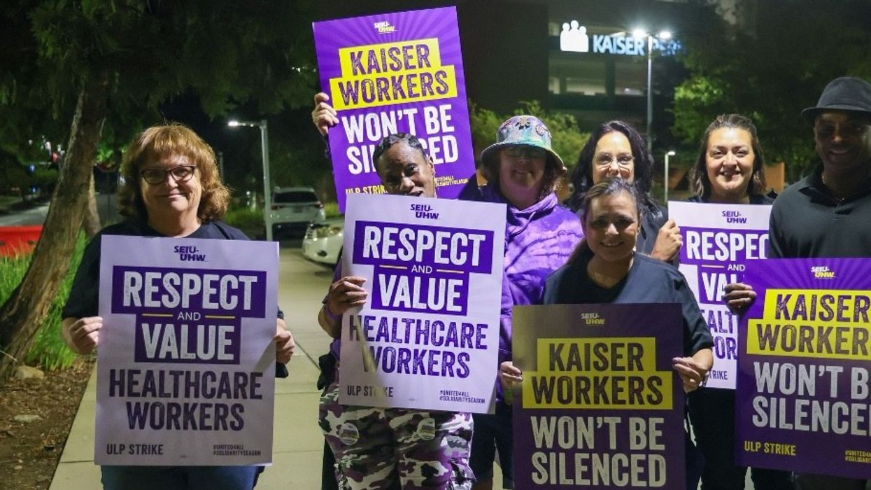 Kaiser Permanente workers on strike