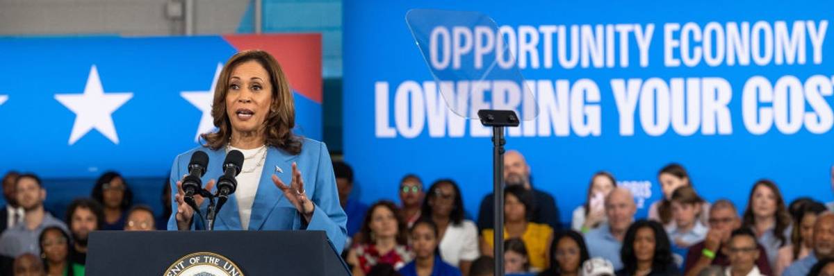 Kamala Harris Campaigns For President In Raleigh, North Carolina
