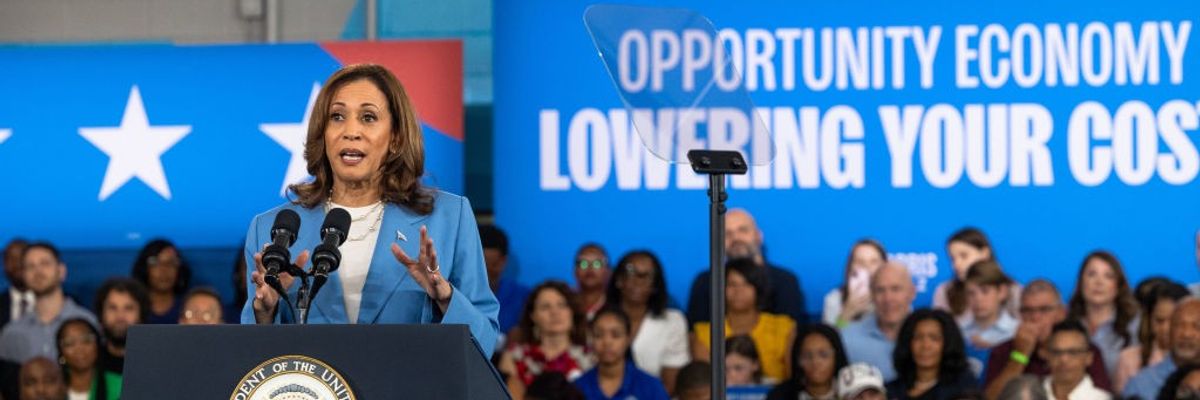 Kamala Harris Campaigns For President In Raleigh, North Carolina