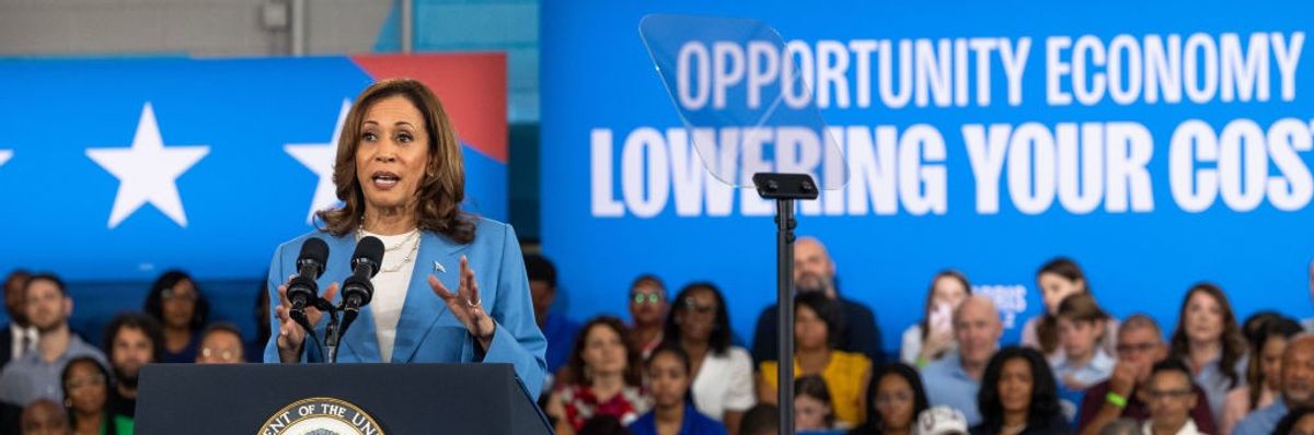 Kamala Harris Campaigns For President In Raleigh, North Carolina