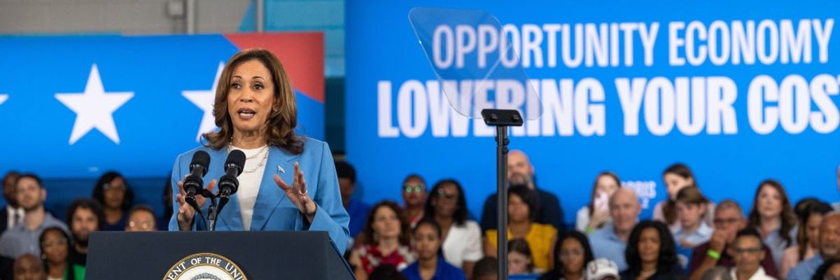 Kamala Harris Campaigns For President In Raleigh, North Carolina