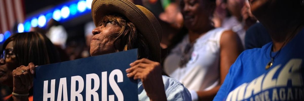 Kamala Harris supporter