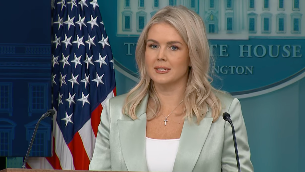 Karoline Leavitt speaks