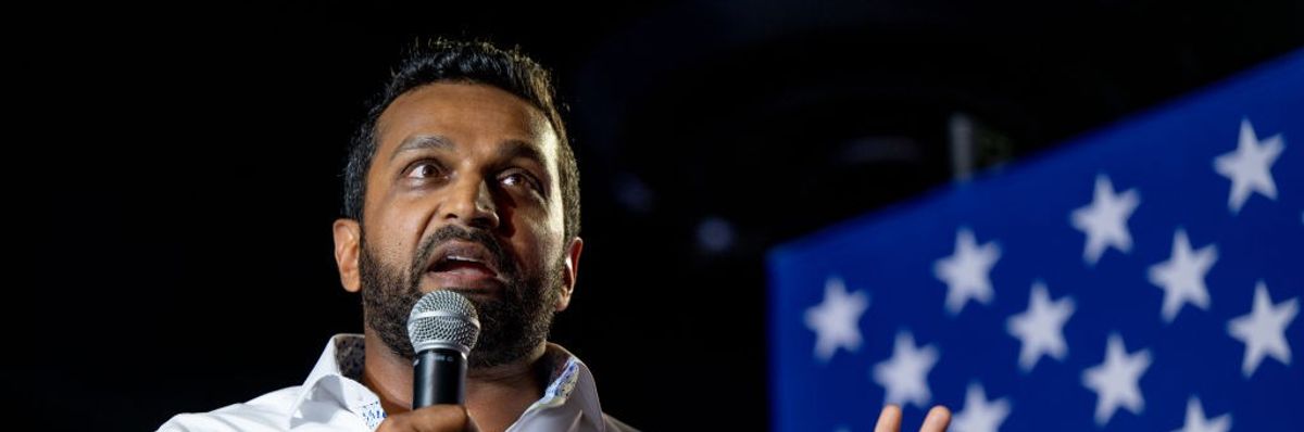 Kash Patel, a former chief of staff to then-acting Secretary of Defense Christopher Miller,