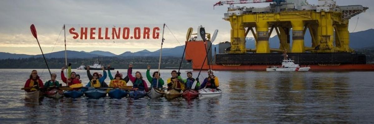 New Warnings After Vessel Breaks in 'Doomed' Shell Arctic Drilling Project