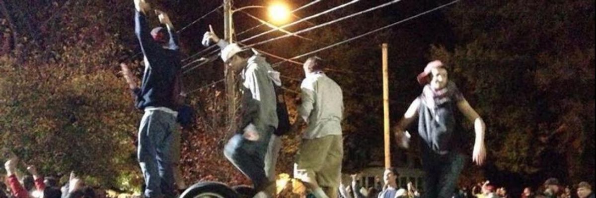 'White on Pumpkin Crime': Mainstream Riot Coverage from Ferguson, Missouri to Keene, New Hampshire