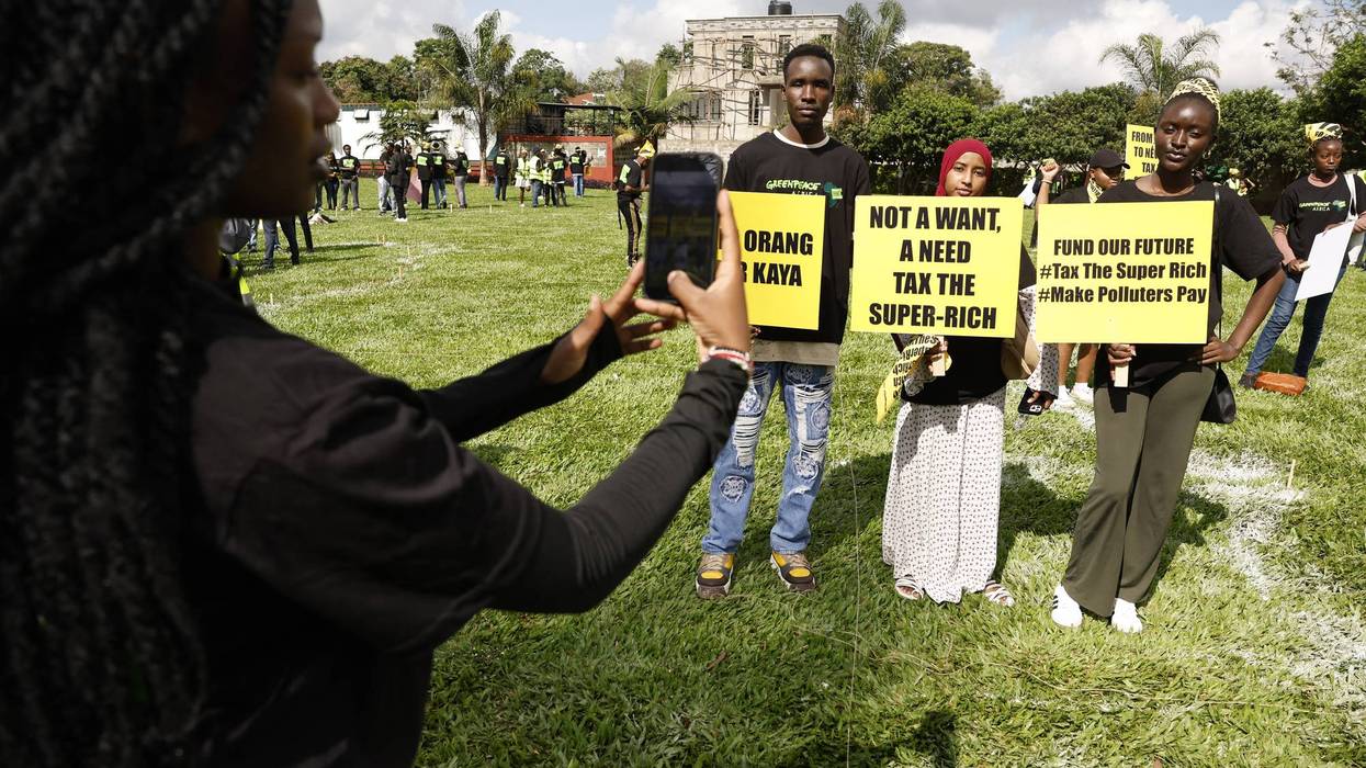 KENYA-CLIMATE-GREENPEACE