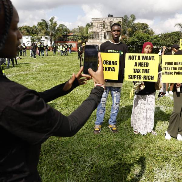 KENYA-CLIMATE-GREENPEACE