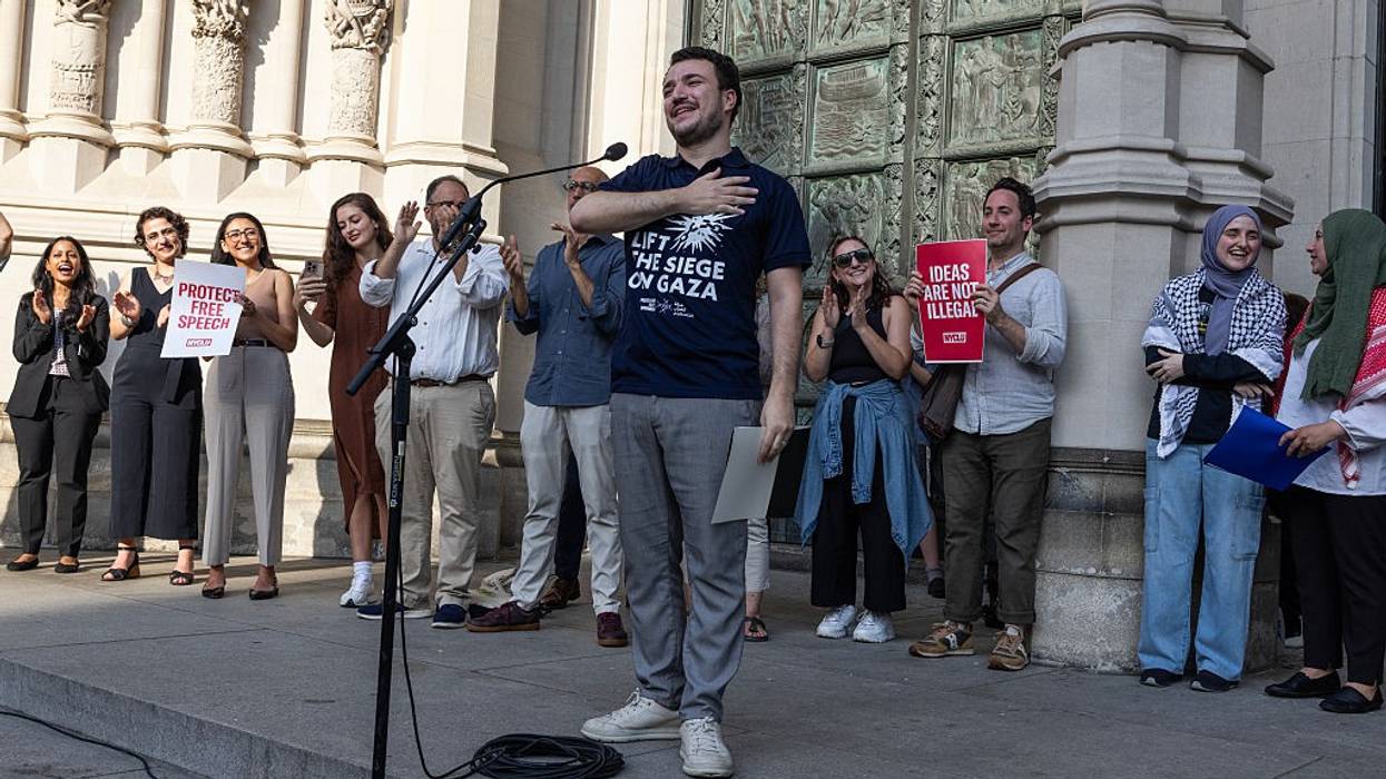 Khalil Attends Welcome Home Rally After Being Freed From Detention