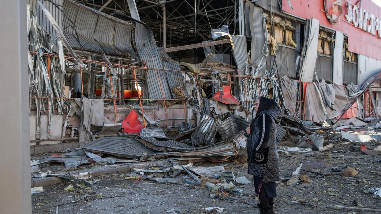 Kharkiv businesses after bombing
