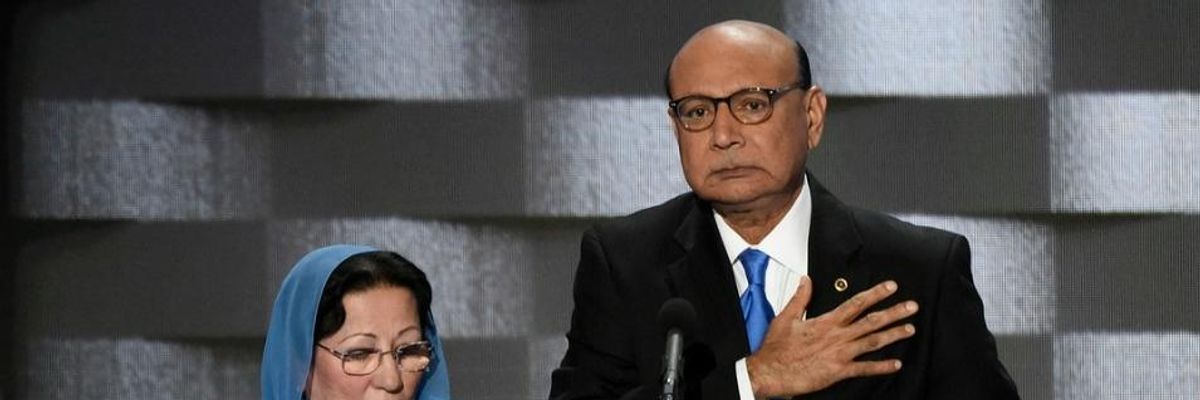 Gold Star Father Khizr Khan's 'Travel Privileges' Reportedly 'Under Review'