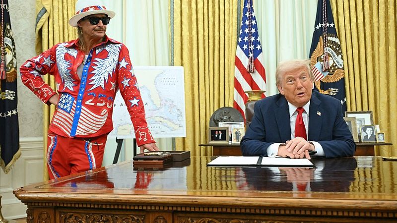 Kid Rock and Trump