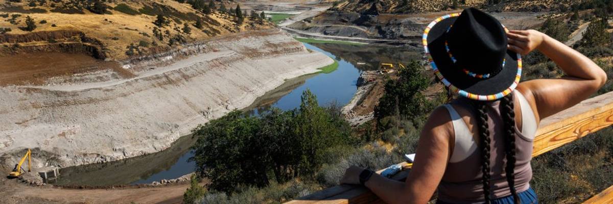 Klamath River in Hornbrook, CA.