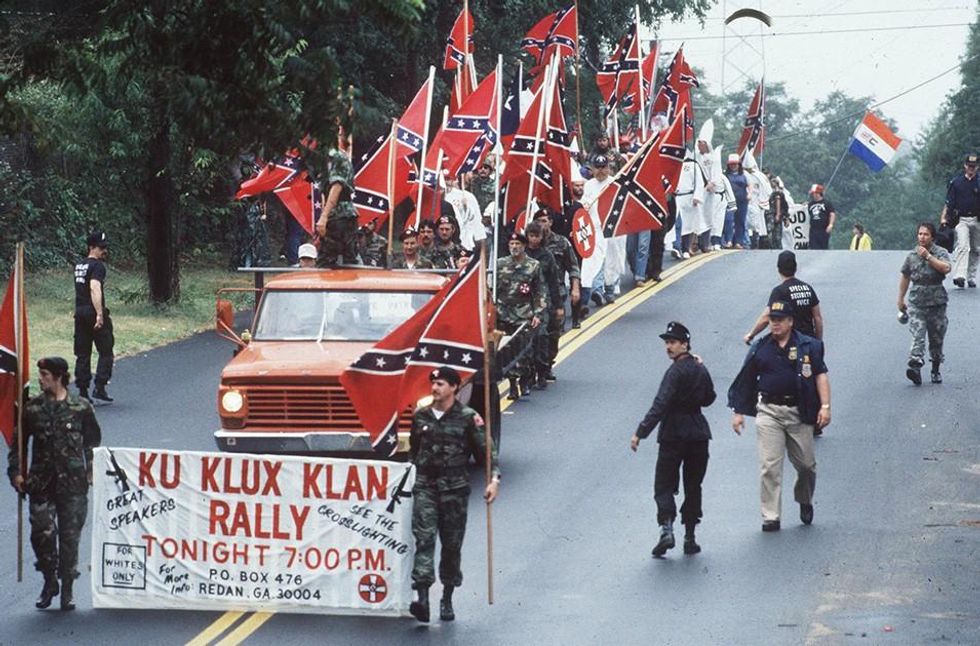 Ku Klux Klan rally