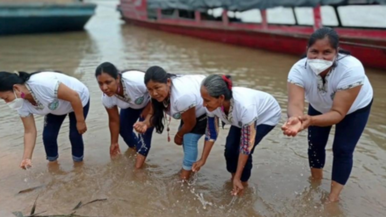 Kukama women leaders in Peru.