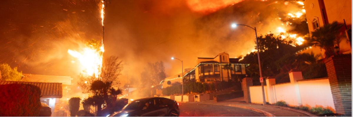 L.A. wildfires that might as well be the U.S. today