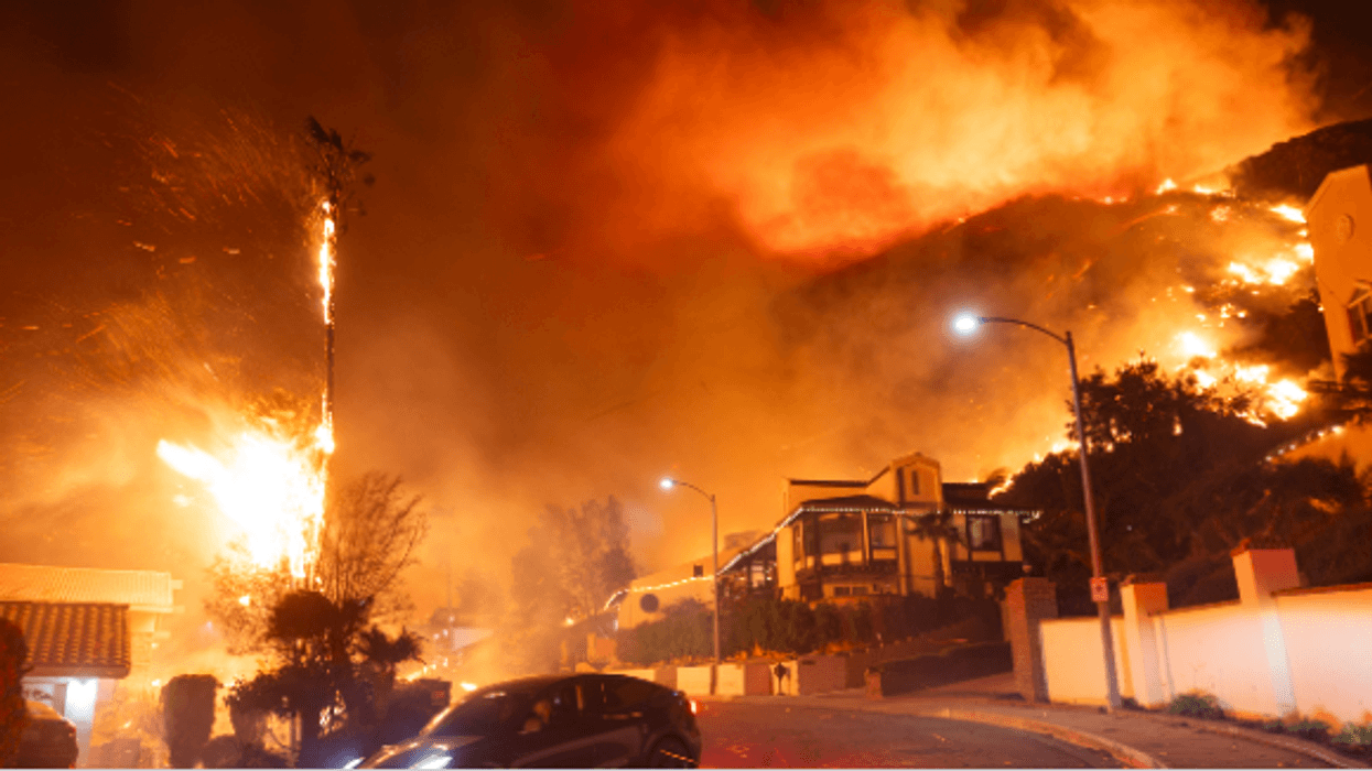 L.A. wildfires that might as well be the U.S. today