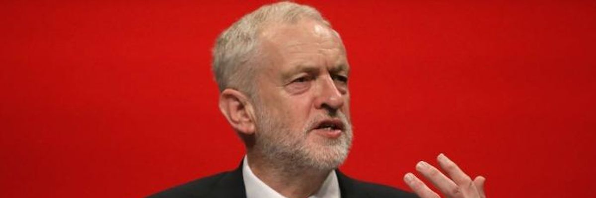 Shredding 'Failed Dogmas of Neoliberalism,' Corbyn Charts Bold New Vision for UK