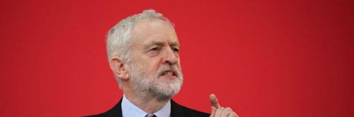 Denouncing Rush to War, Corbyn Calls for Peace Talks and 'Withdrawal of All Foreign Forces' From Syria