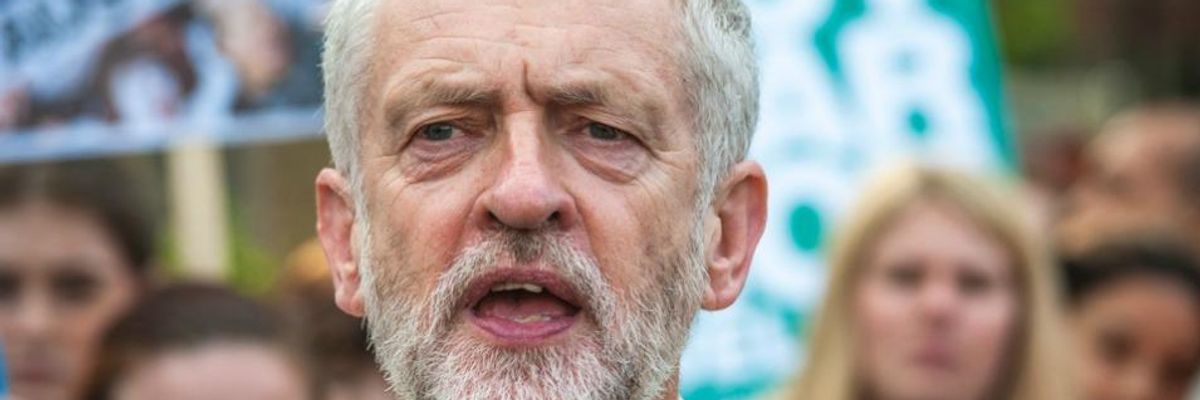 In UK, Corbyn Warns Against Cycle of War That Brings "More Mayhem... More Loss'