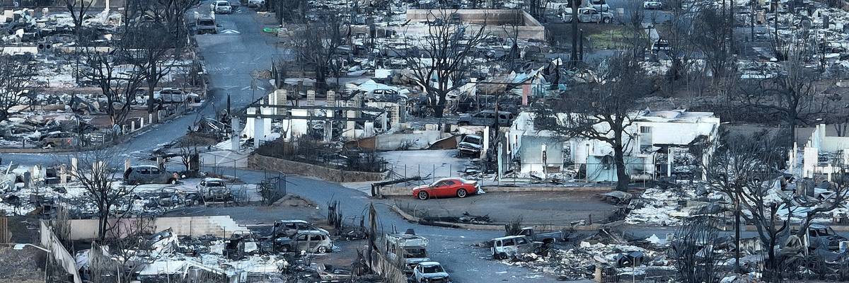 Lahaina fire aftermath
