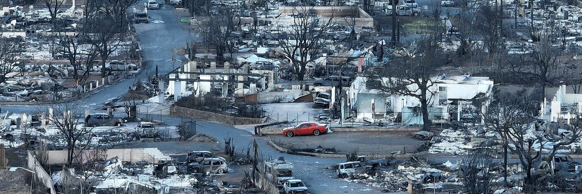 Lahaina fire aftermath