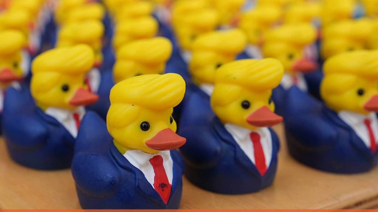 Lame Trump ducks on sale at this week's pretend GOP convention