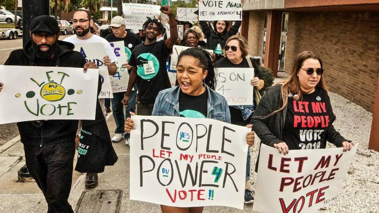 'Historic Moment': After Ballot Measure Victory Repeals Jim Crow Law, Voting Rights Restored for 1.4M Ex-Felons in Florida