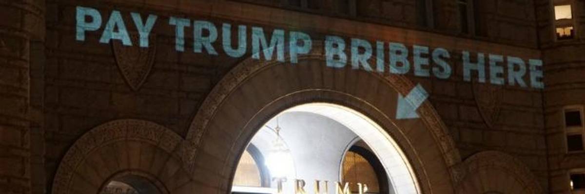 'Shameless Self-Dealing': Report Shows President's Businesses Earned Millions From Spending by Trump Campaign