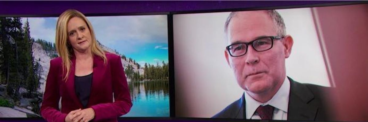 Samantha Bee Skewers Trump's EPA Chief in Segment Titled "Scott Pruitt vs. The World"