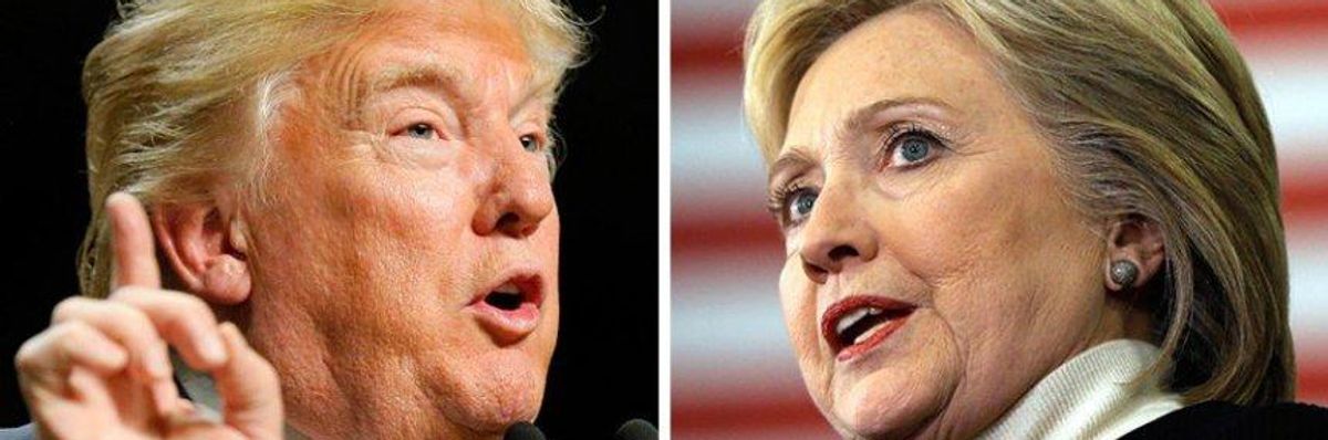 Should Dems Be Freaking Out? In First, National Polling Average Shows Trump Over Clinton