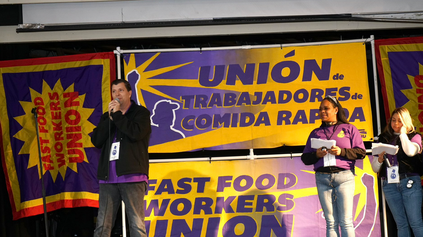 launch of the California Fast Food Workers Union