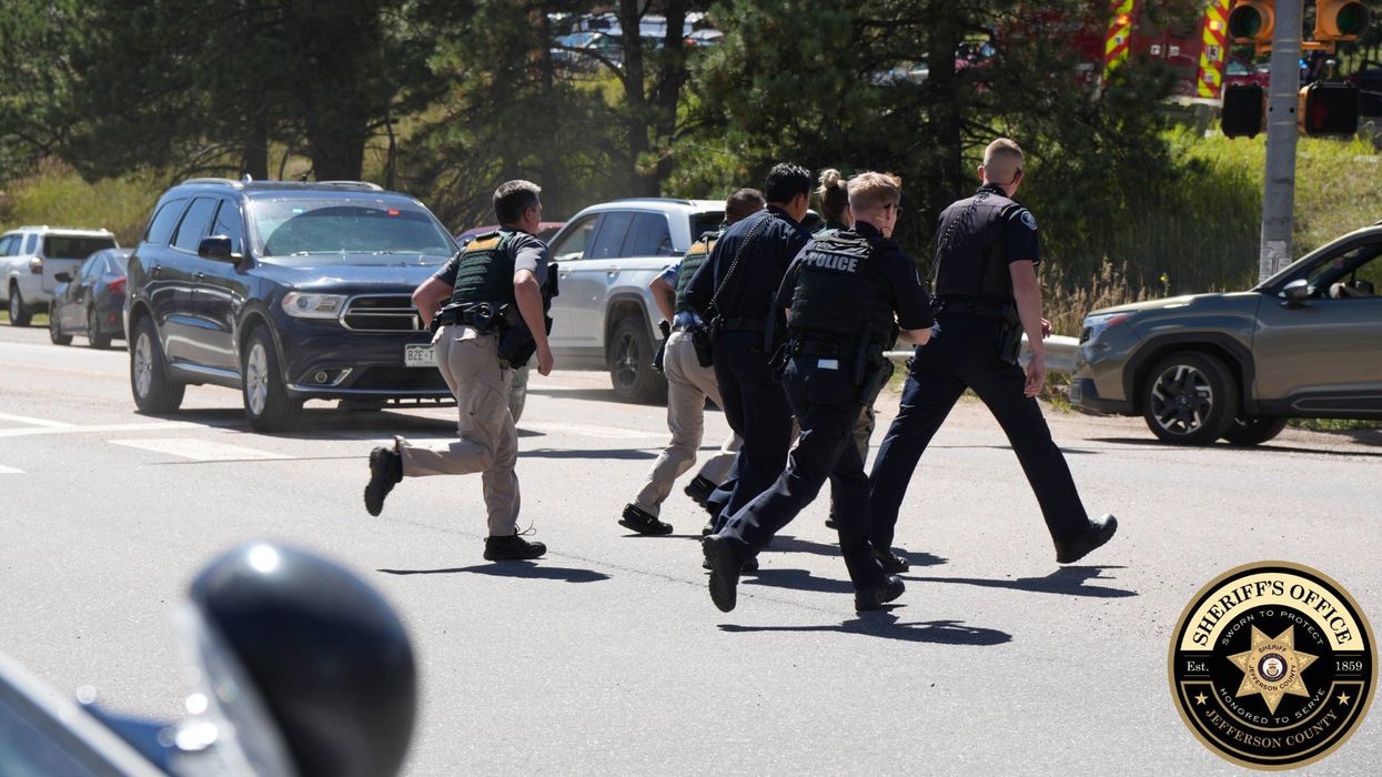 Law enforcement responded to a shooting at a high school in Evergreen, Colorado